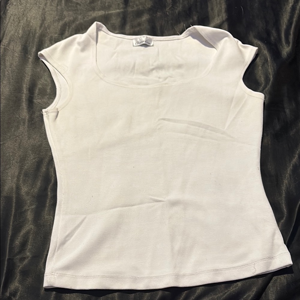 Classic White Women's Top